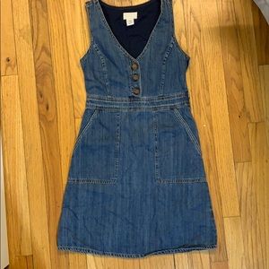 J Crew denim dress